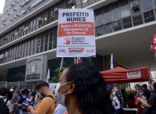 Servidores municipais entram em greve contra reforma da previdência em São Paulo