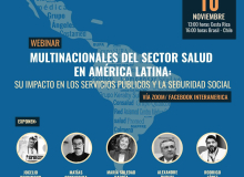 ISP convida para webinar Multinacionais na América Latina: uma caracterização a partir do setor saúde