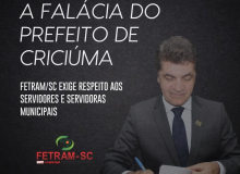 Fetram/SC exige respeito aos servidores e servidoras municipais de Criciúma