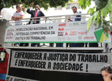 Ato público em favor da Justiça do Trabalho é realizado em Belo Horizonte