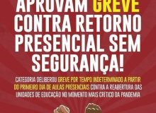 Servidores de Florianópolis entram em greve pela vida