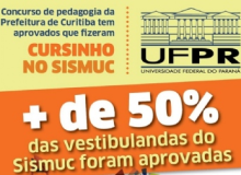 Vestibular de pedagogia da Prefeitura de Curitiba tem aprovadas que fizeram cursinho no Sismuc