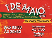 AO VIVO: Ato do 1º de Maio contra a reforma da previdência em São Paulo