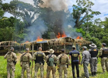 PF e Funai retiram cerca de 50 invasores de terra indígena em Rondônia