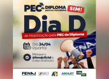 FENAJ realiza “Dia D de Mobilização pela PEC no Diploma” na próxima quarta (24)