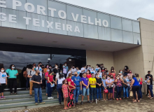 Confetam/CUT apoia protesto dos servidores municipais da Educação de Porto Velho