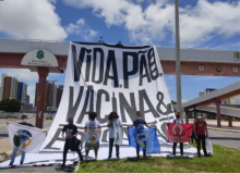 Ceará: estudantes fazem protestos por vida, pão, vacina, educação e #ForaBolsonaro