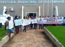 TO: Professores de Riachinho decretam greve por tempo indeterminado