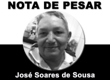 Nota de pesar pelo falecimento do dirigente José Soares de Sousa