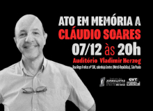 Homenagem a Cláudio Soares: jornalistas se reúnem para lembrar legado e compromisso