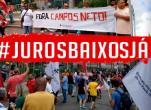 Trabalhadores voltam a protestar contra juros altos em todo o Brasil