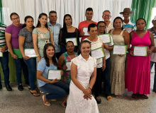 CUT Sergipe participa da cerimônia de posse da direção do STTR - Aquidabã