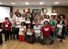 Candidatos assumem compromissos com servidores municipais, professores e jornalistas do Ceará