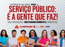 Campanha salarial estadual 2024 dos/as servidores/as municipais do Ceará