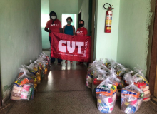 16ª Plenária da CUT/SE doa alimentos à Casa Bom Pastor e à Cozinha Solidária do MTST