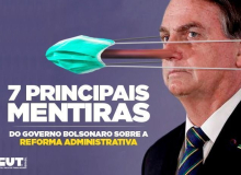 Confira as 7 principais mentiras do desgoverno Bolsonaro sobre a reforma Administrativa