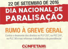 Confetam convoca municipais para o Dia Nacional de Paralisação e de Mobilização