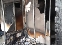 Sindicalistas denunciam que casa em que moram foi incendiada por criminosos