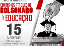 Professores municipais de Aracaju cruzam os braços no dia 15 de maio