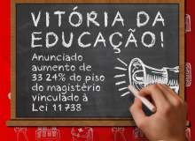 VITÓRIA DA EDUCAÇÃO!