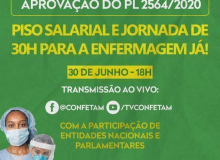 Confetam/CUT convoca para Dia Nacional de Luta pela Aprovação do PL da Enfermagem