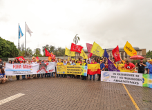 Em mobilização, CUT e movimentos apoiam greve geral na Argentina  