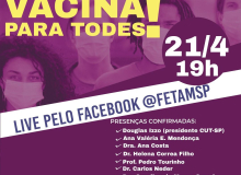 Live de lançamento da campanha Vacina para Todes em SP é nesta quarta-feira