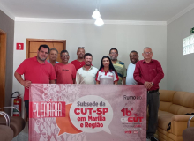 Sindicatos de Marília se preparam para Congresso da CUT-SP