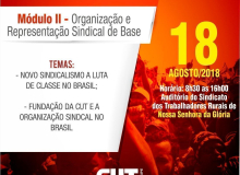 Glória recebe 2º Módulo do Curso de Formação Sindical da CUT/SE