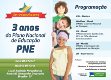 Confetam/CUT participará do Seminário Três Anos do PNE