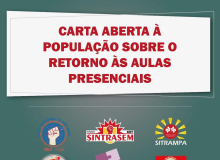 Trabalhadores da educação municipal de SC se unem contra volta às aulas presenciais sem vacina