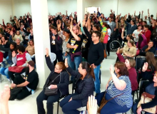 Greve dos servidores municipais de Guarapuava arranca reajuste salarial de quase 5%