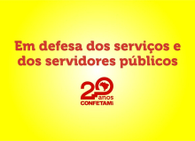 Confetam/CUT convoca municipais para lançamento da Jornada em Defesa do Serviço Público
