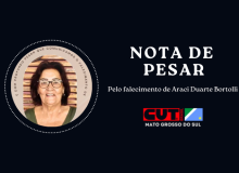 Nota de Pesar pelo falecimento de Araci Duarte Bortolli
