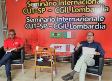 Trabalhadores do Brasil e Itália denunciam desmonte neoliberal na pandemia