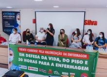 Confetam prestigia lançamento da Frente pela Valorização da Enfermagem no Ceará
