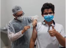 Coronavac: diretor da Confetam e da Fetamce é vacinado no Ceará