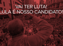 Em todo o Brasil, aviso é dado: Lula é nosso candidato!