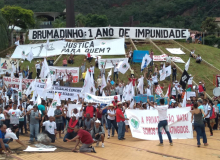 Um ano de Brumadinho: marcha de seis dias denuncia o crime da Vale