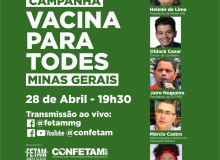 Fetam Minas Gerais lança Campanha Vacina para Todes