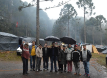 Sindicato leva apoio a 240 famílias do MST acampadas na Floresta Nacional de Chapecó