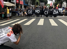 Manifestação pelo Fora Bolsonaro levou mais de 12 mil pessoas às ruas de Salvador