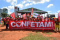 Confetam marca presença na Marcha da Classe Trabalhadora por direitos e dignidade