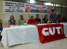 Confetam participa da Conferência de Formação, Comunicação e Juventude da CUT/PB