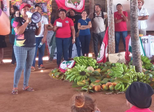 Confetam/CUT leva a solidariedade dos municipais a famílias do MST ameaçadas de despejo no Ceará