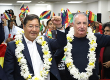 Presidente da Bolívia se reúne com comunidade do seu país na sede da CUT