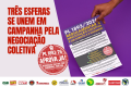 PL 1893/26 APROVA JÁ: Três esferas se unem em campanha pela negociação coletiva