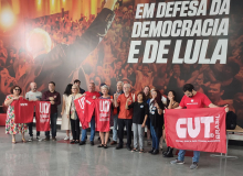 Sindicalistas internacionais que acompanham eleições no país se reuniram com a CUT