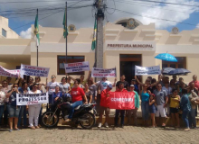 Greve dos professores de São Miguel (RN) completa uma semana fortalecida