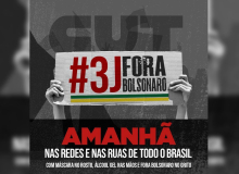 #3J: Mais de 260 atos Fora Bolsonaro já estão marcados. Confira a lista de cidades